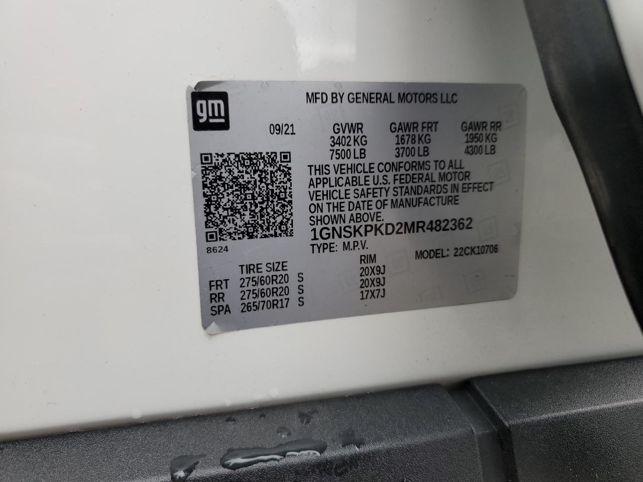 CHEVROLET TAHOE K1500 Z71