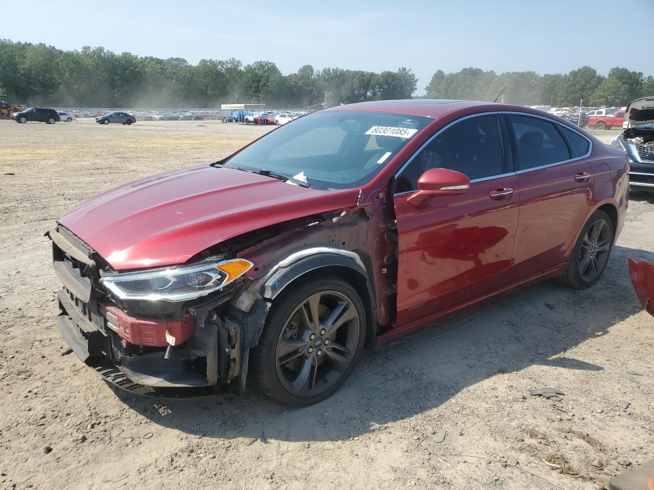 Lot #3297045494 2017 FORD FUSION SPO