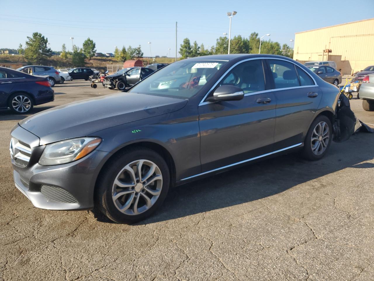 Lot #3287469994 2015 MERCEDES-BENZ C 300