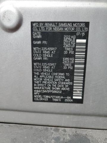 2015 NISSAN ROGUE S - KNMAT2MV5FP588202