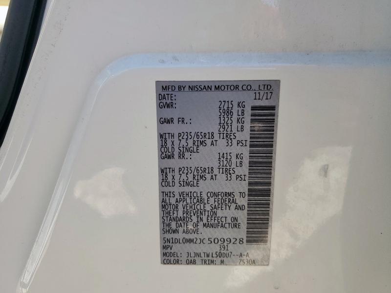 2018 INFINITI QX60 - 5N1DL0MM2JC509928