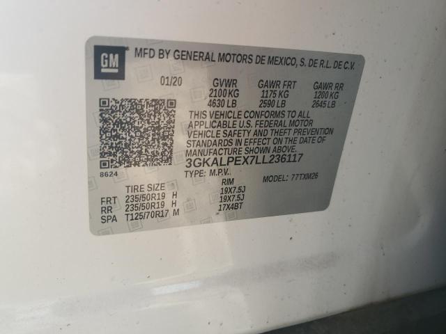 2020 GMC TERRAIN SL 3GKALPEX7LL236117