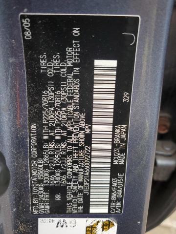 2006 TOYOTA HIGHLANDER #3310379952