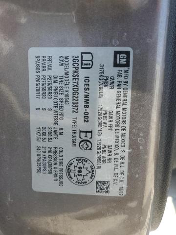 2013 CHEVROLET SILVERADO - 3GCPKSE7XDG220872