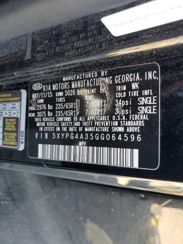 2016 KIA SORENTO LX - 5XYPG4A35GG064596