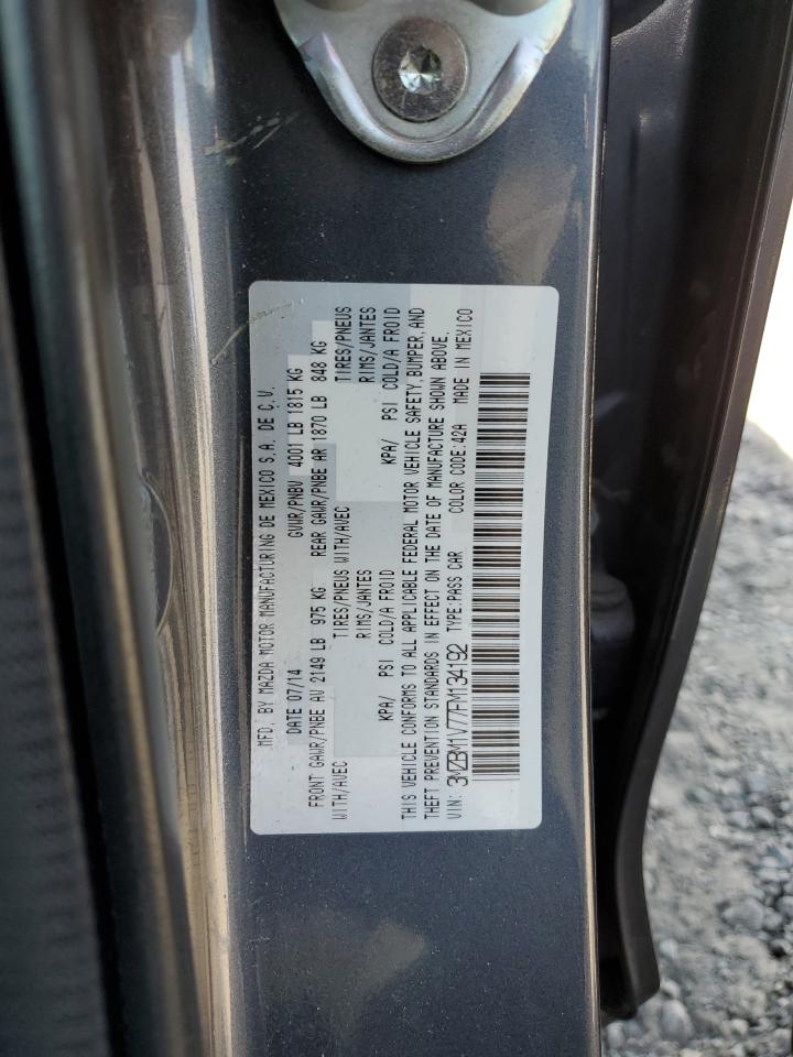 Lot #3293701386 2015 MAZDA 3 TOURING