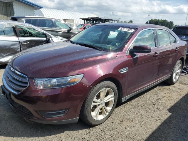 FORD TAURUS SEL 2018 burgundy  gas 1FAHP2E86JG108629 photo #1