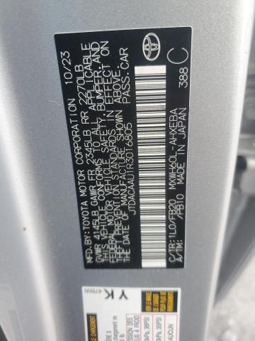 2024 TOYOTA PRIUS JTDACAAU1R3016805