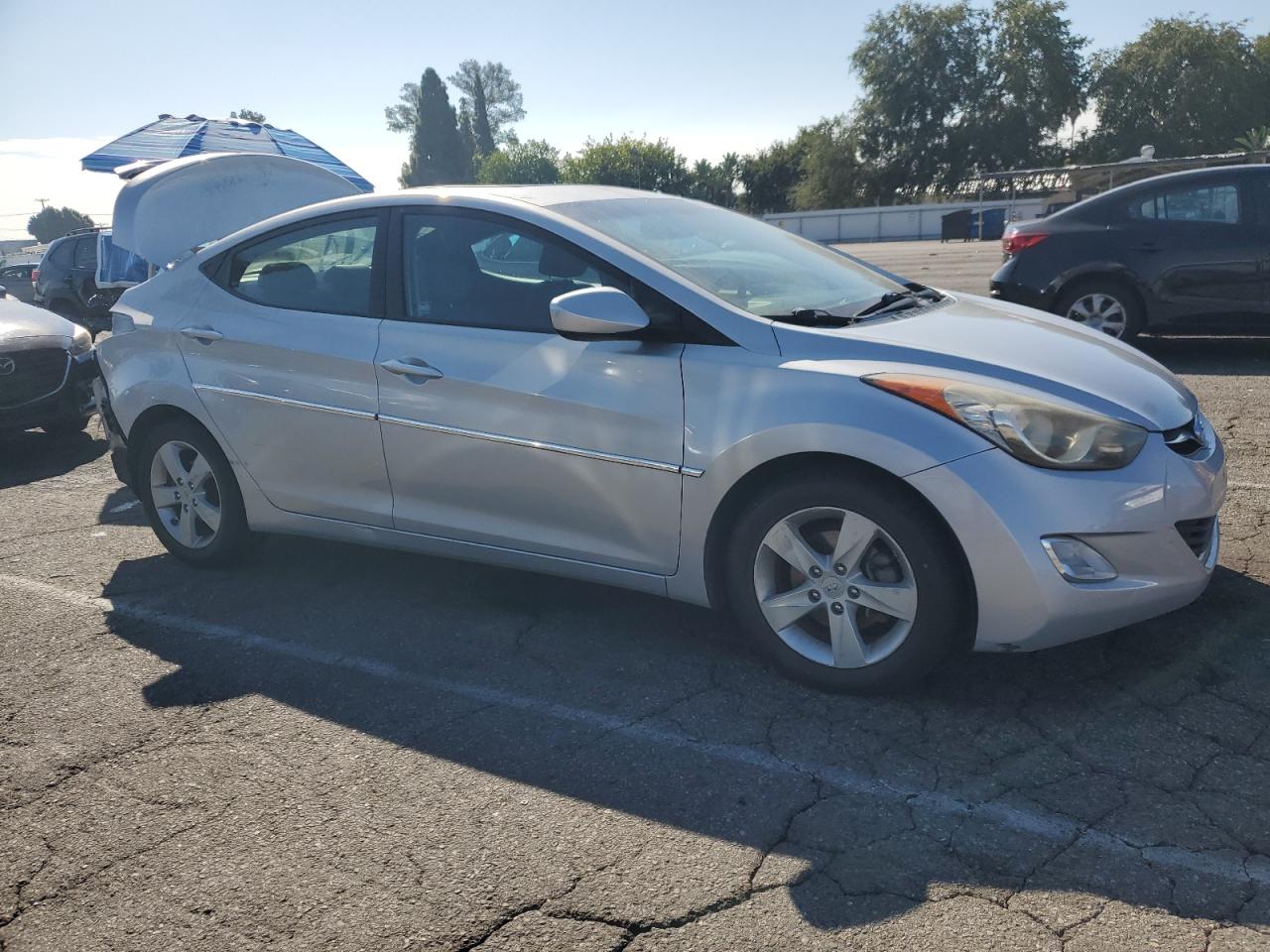 Lot #3264419426 2013 HYUNDAI ELANTRA GL