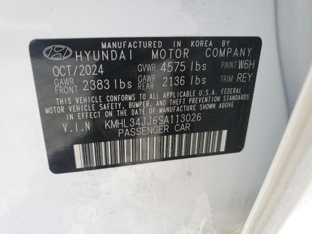 2025 HYUNDAI SONATA HYBRID KMHL34JJ6SA113026