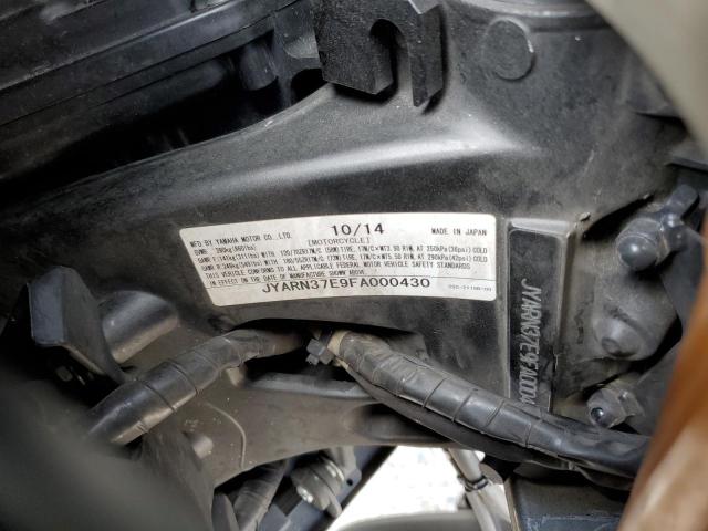 2015 YAMAHA FJ09 JYARN37E9FA000430