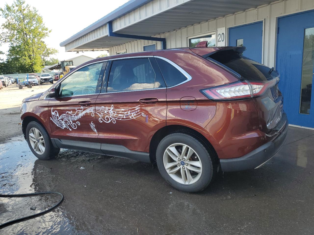 Lot #3308215220 2016 FORD EDGE SEL