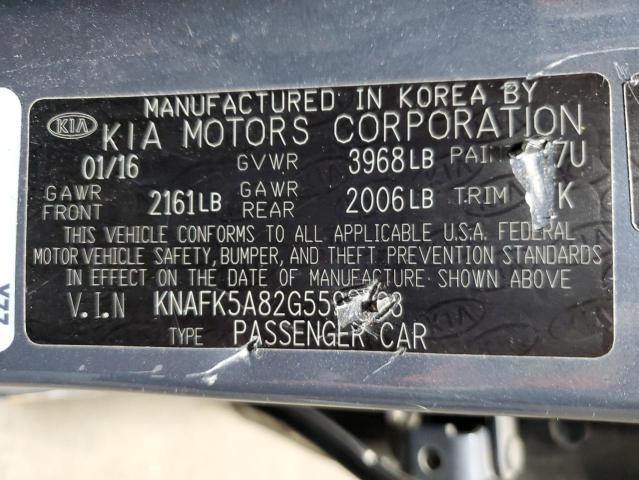 2016 KIA FORTE LX - KNAFK5A82G5590993