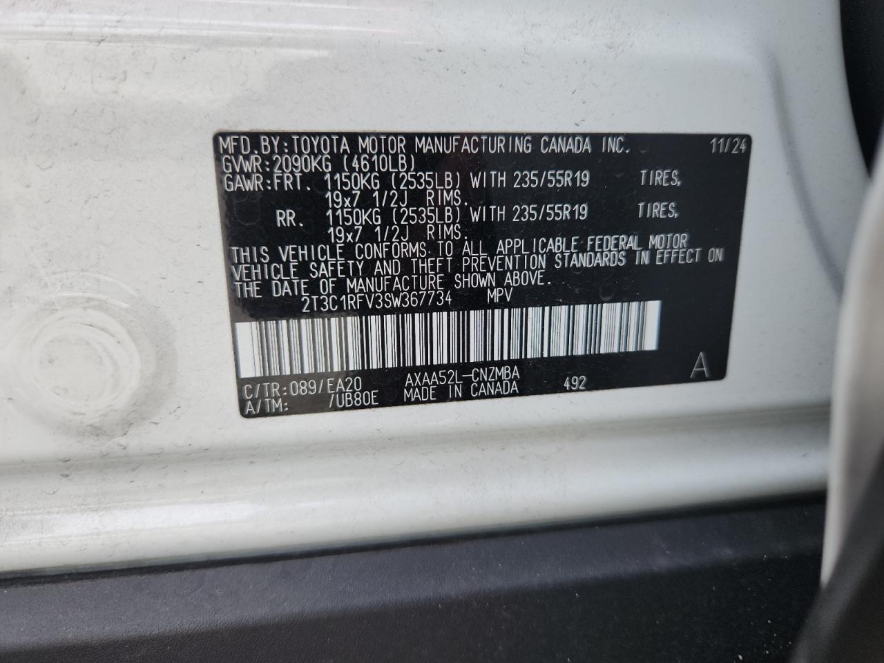 TOYOTA RAV4 XLE PREMIUM