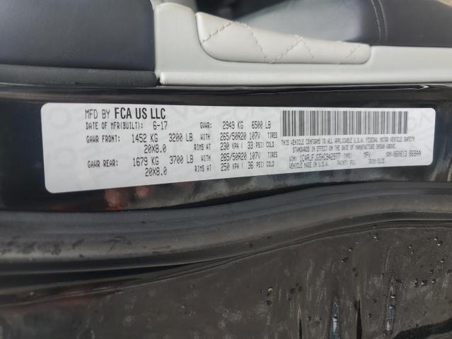 2017 JEEP GRAND CHEROKEE SUMMIT 1C4RJFJG5HC942977