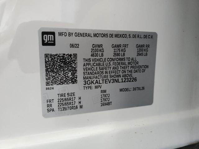 2022 GMC TERRAIN SL #3296311445