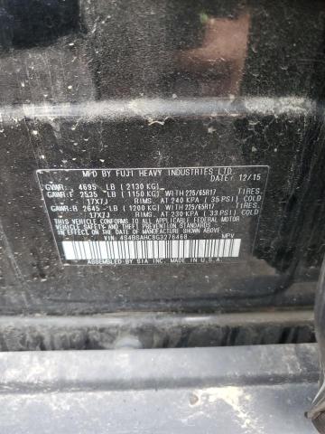 2016 SUBARU OUTBACK 2. 4S4BSAHC8G3276468