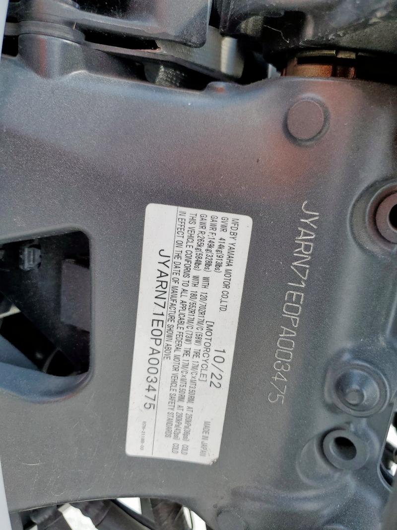 2023 YAMAHA MT09 JYARN71E0PA003475