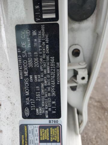 2018 KIA FORTE LX 3KPFK4A74JE218944
