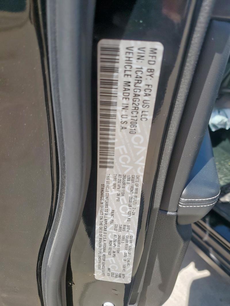 2024 JEEP GRAND CHER - 1C4RJGAG2RC170610