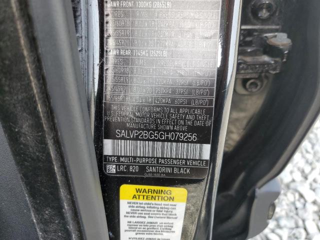 2016 LAND ROVER RANGE ROVER EVOQUE SE SALVP2BG5GH079256