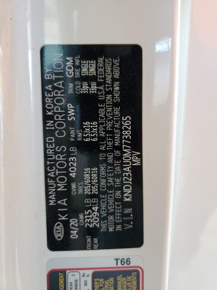 Lot #3310776951 2021 KIA SOUL LX