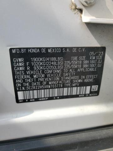 2024 HONDA HR-V SPORT 3CZRZ2H5XRM703778