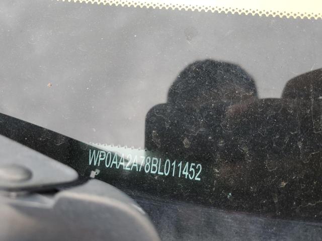 2011 PORS PANAMERA 2 - WP0AA2A78BL011452