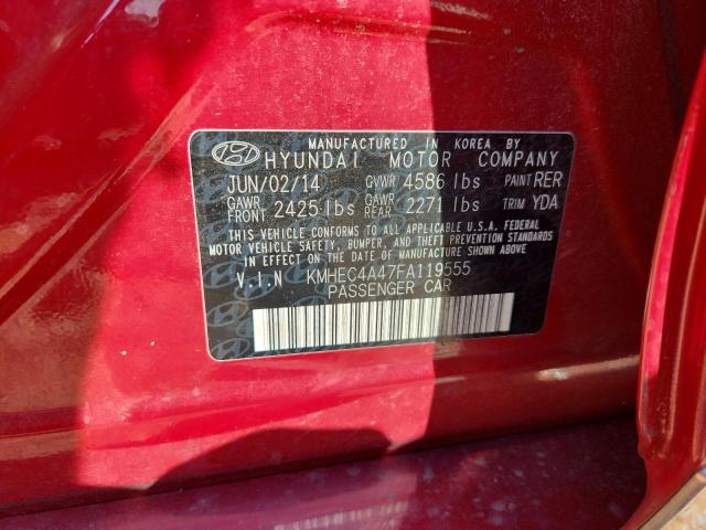 2015 HYUNDAI SONATA HYB KMHEC4A47FA119555