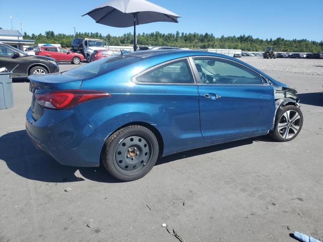 2014 Hyundai Elantra Coupe Gs blue coupe gas KMHDH6AH6EU027121 photo #4