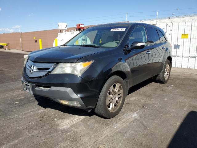 ACURA MDX 2009 black  gas 2HNYD28289H507594 photo #1