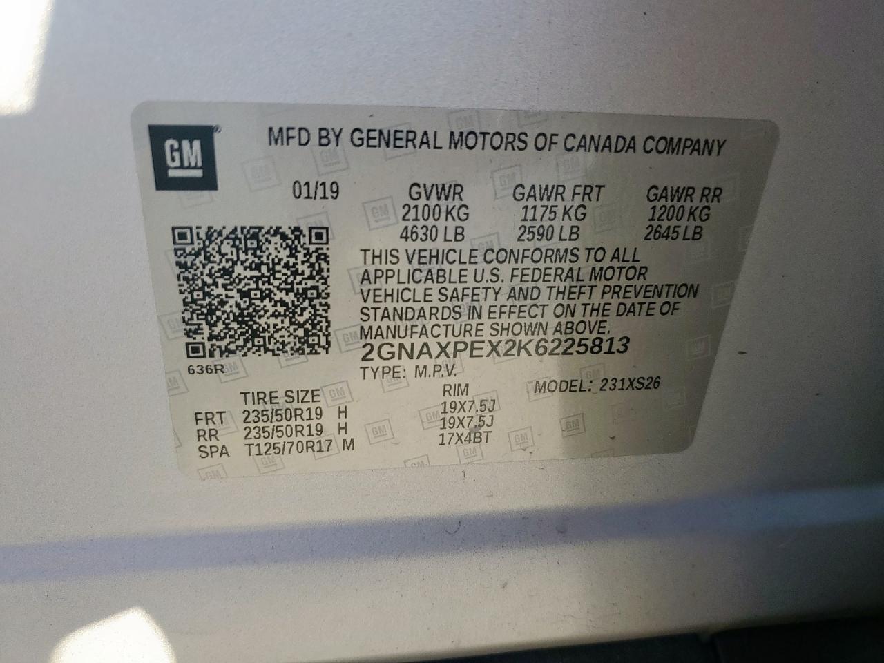 CHEVROLET EQUINOX PREMIER