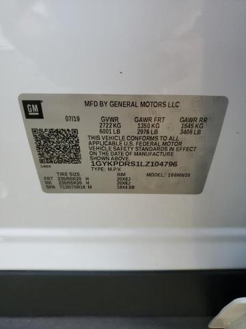 2020 CADILLAC XT6 PREMIU 1GYKPDRS1LZ104796