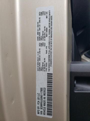 2022 RAM PROMASTER 3500 3500 HIGH 3C6MRVJG8NE117900