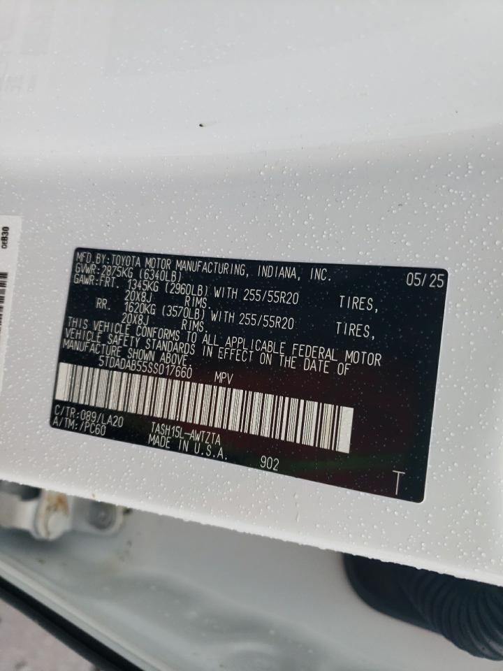 TOYOTA HIGHLANDER LIMITED