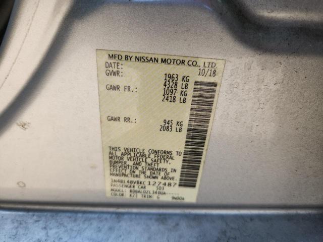 2019 NISSAN ALTIMA S #3302859961