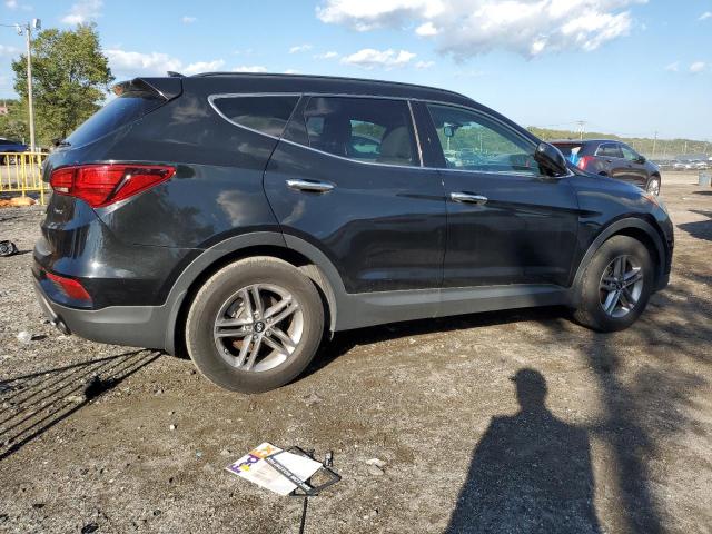 HYUNDAI SANTA FE S 2017 black  gas 5NMZU3LB5HH018824 photo #4