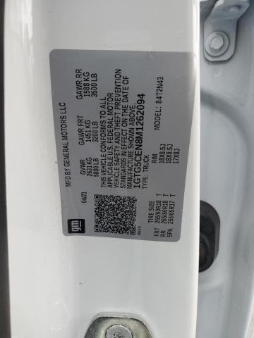 2021 GMC CANYON ELEVATION 1GTG5CEN8M1262094