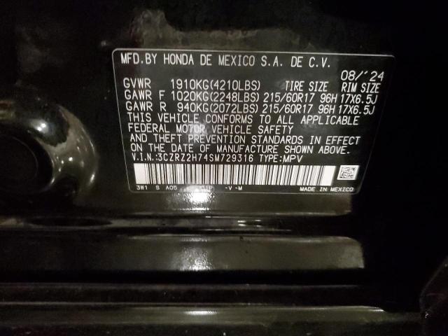 2025 HONDA HR-V EXL #3280461172