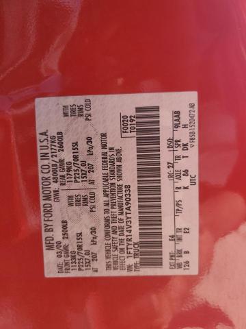 2000 FORD RANGER SUP #3301834326