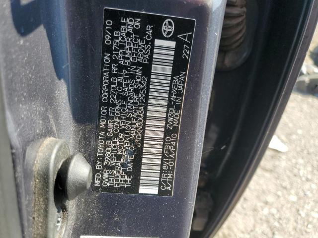 2010 TOYOTA PRIUS - JTDKN3DU3A1295342