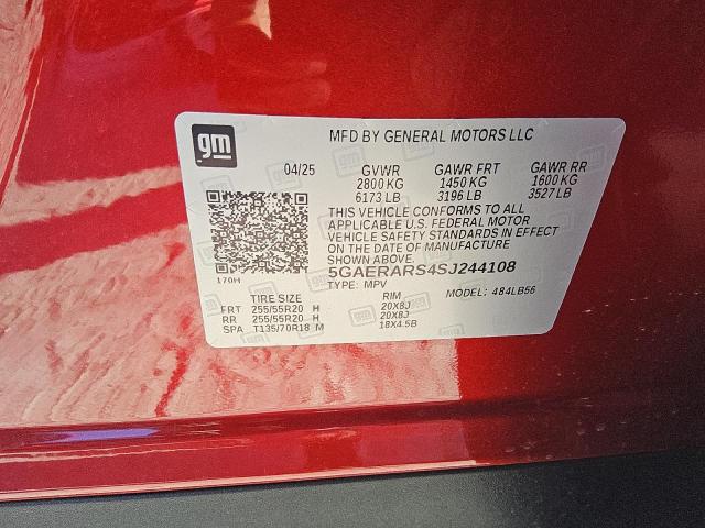 2025 BUICK ENCLAVE PR 5GAERARS4SJ244108