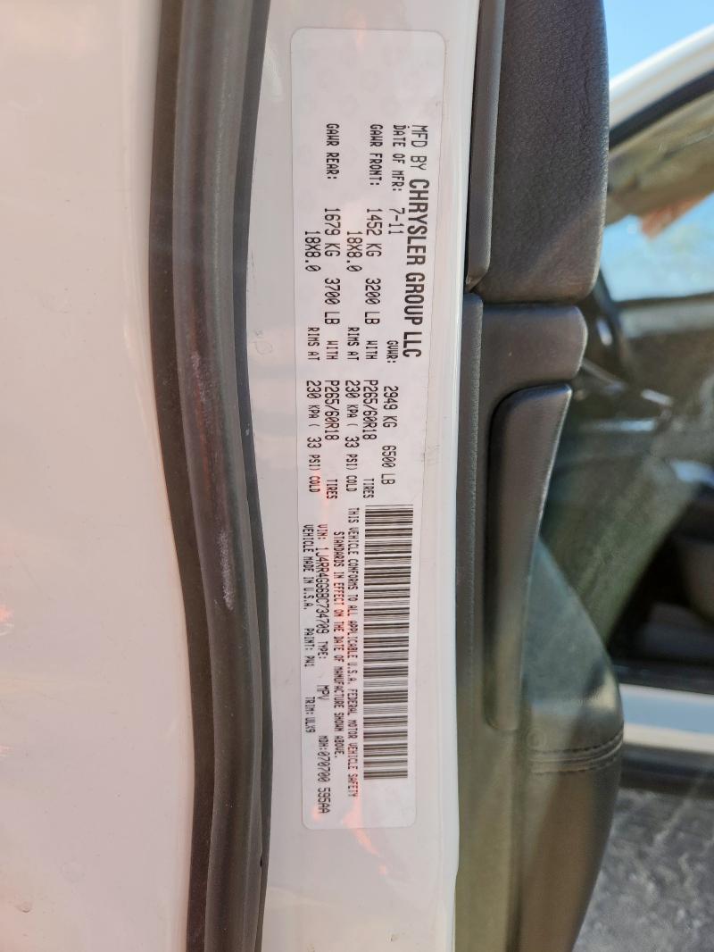 2011 JEEP GRAND CHER #3286759289