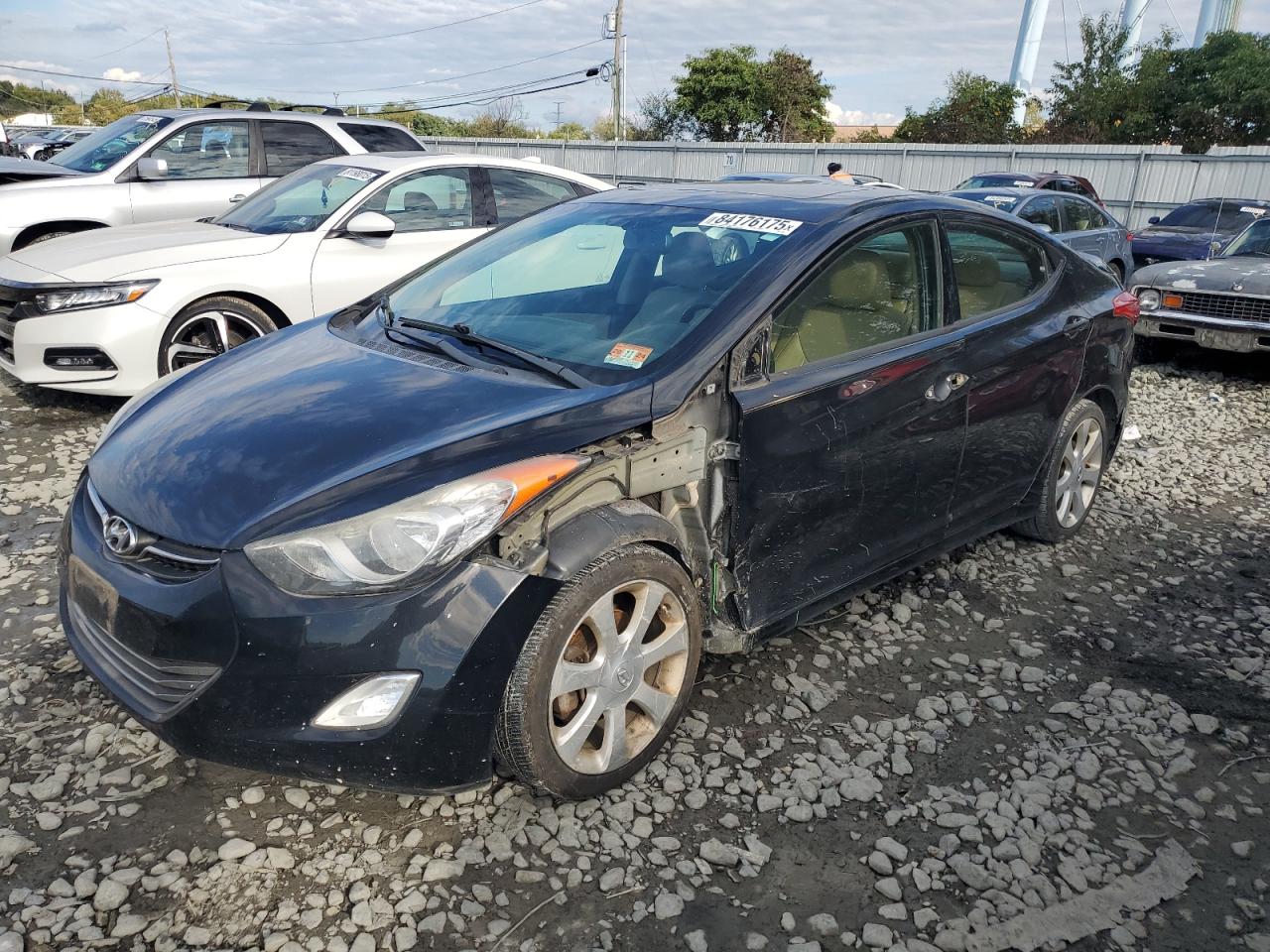 Lot #3269993024 2013 HYUNDAI ELANTRA GL
