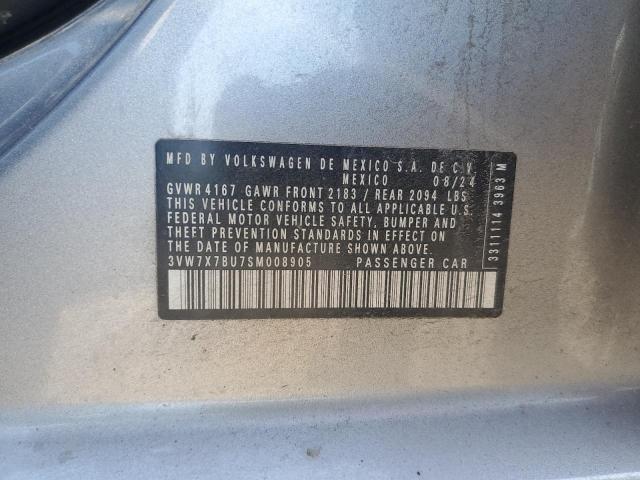 2025 VOLKSWAGEN JETTA SE 3VW7X7BU7SM008905