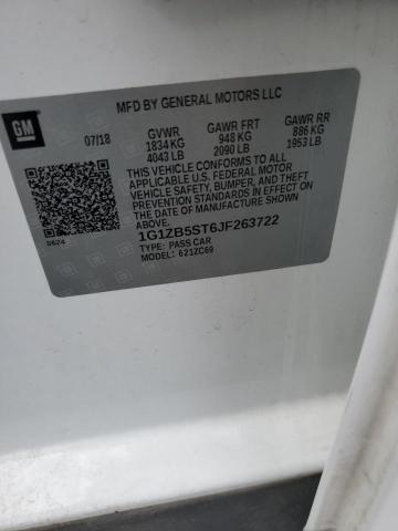 2018 CHEVROLET MALIBU LS 1G1ZB5ST6JF263722