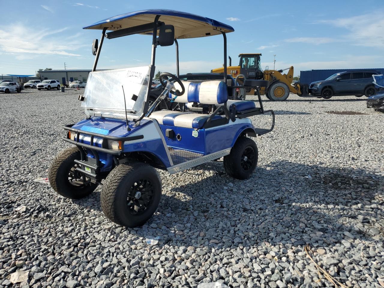 Lot #3262054141 2010 ASPT TRAILER GOLF CART