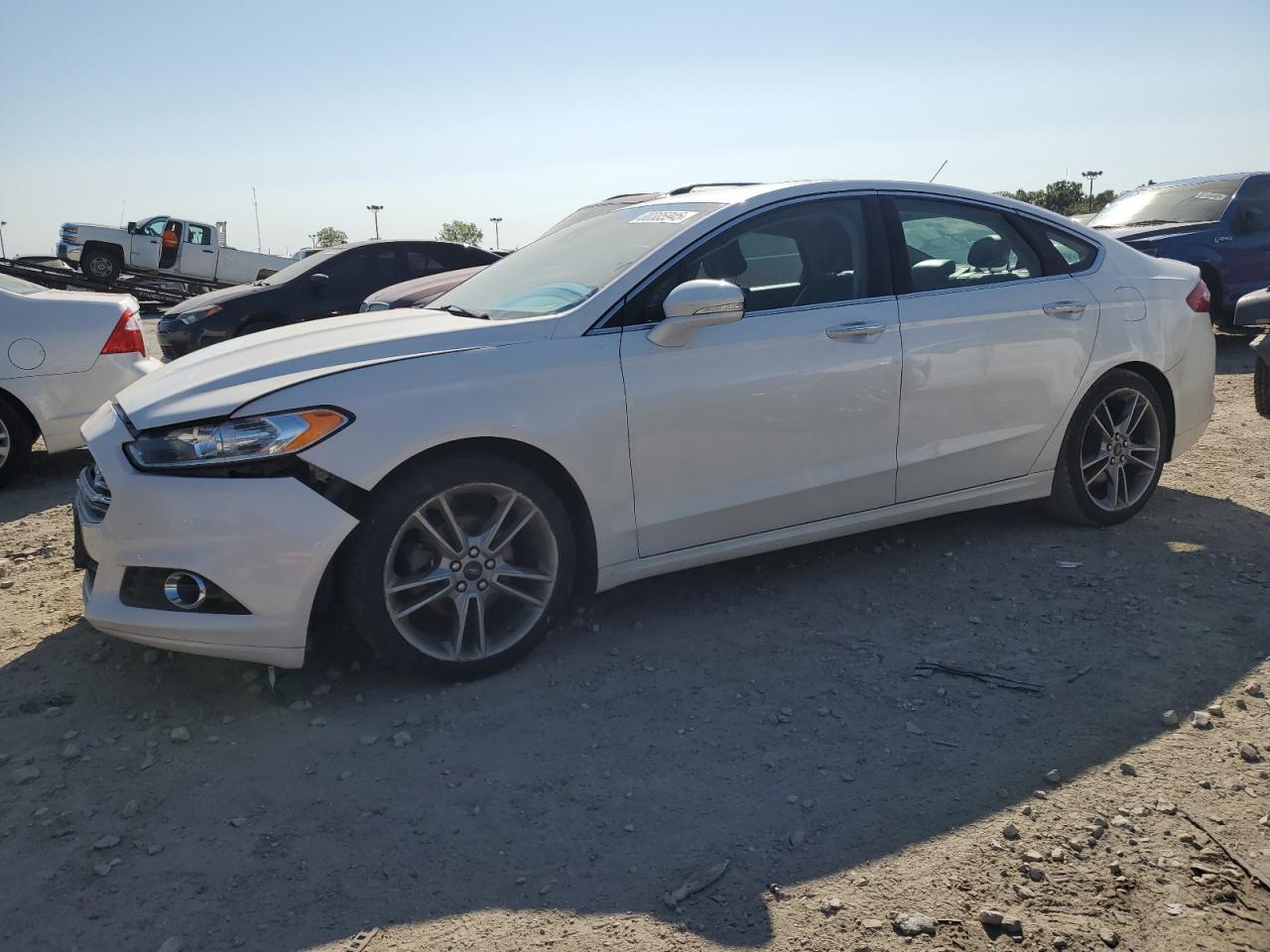 Lot #3265798224 2015 FORD FUSION TIT