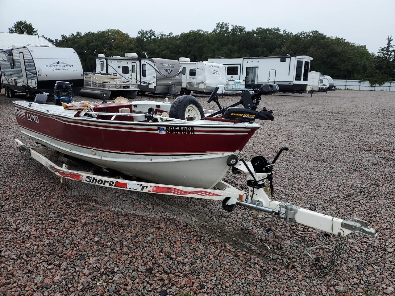 Lot #3311483235 1987 LUND BOAT
