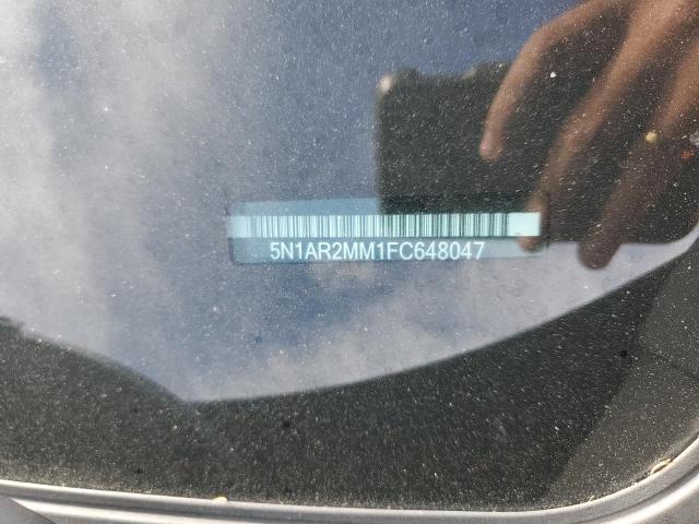 2015 NISSAN PATHFINDER 5N1AR2MM1FC648047